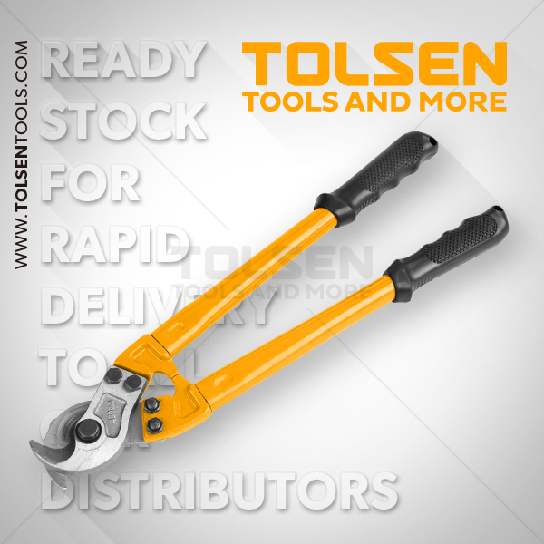 Tolsen Heavy Duty Cable Cutter 24 inch, Cutting Dia (24mm / 350mm2) Model: 38102_img_1