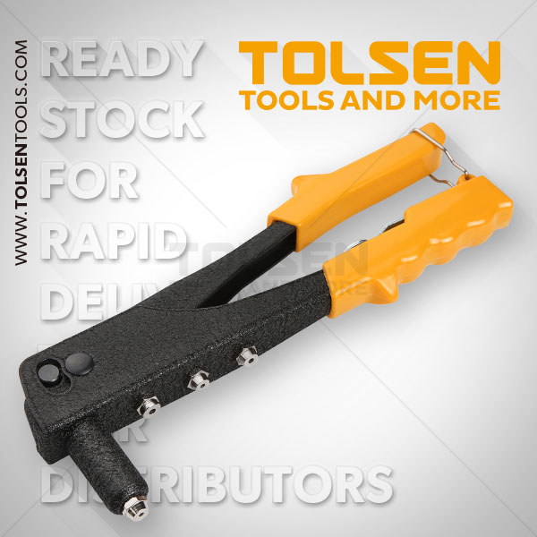 Tolsen 10" Heavy Duty Steel Hand Riveter (250mm) Model: 43001_img_1