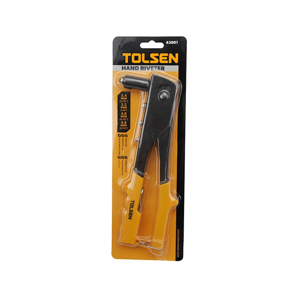 Tolsen 10" Heavy Duty Steel Hand Riveter (250mm) Model: 43001_img_2