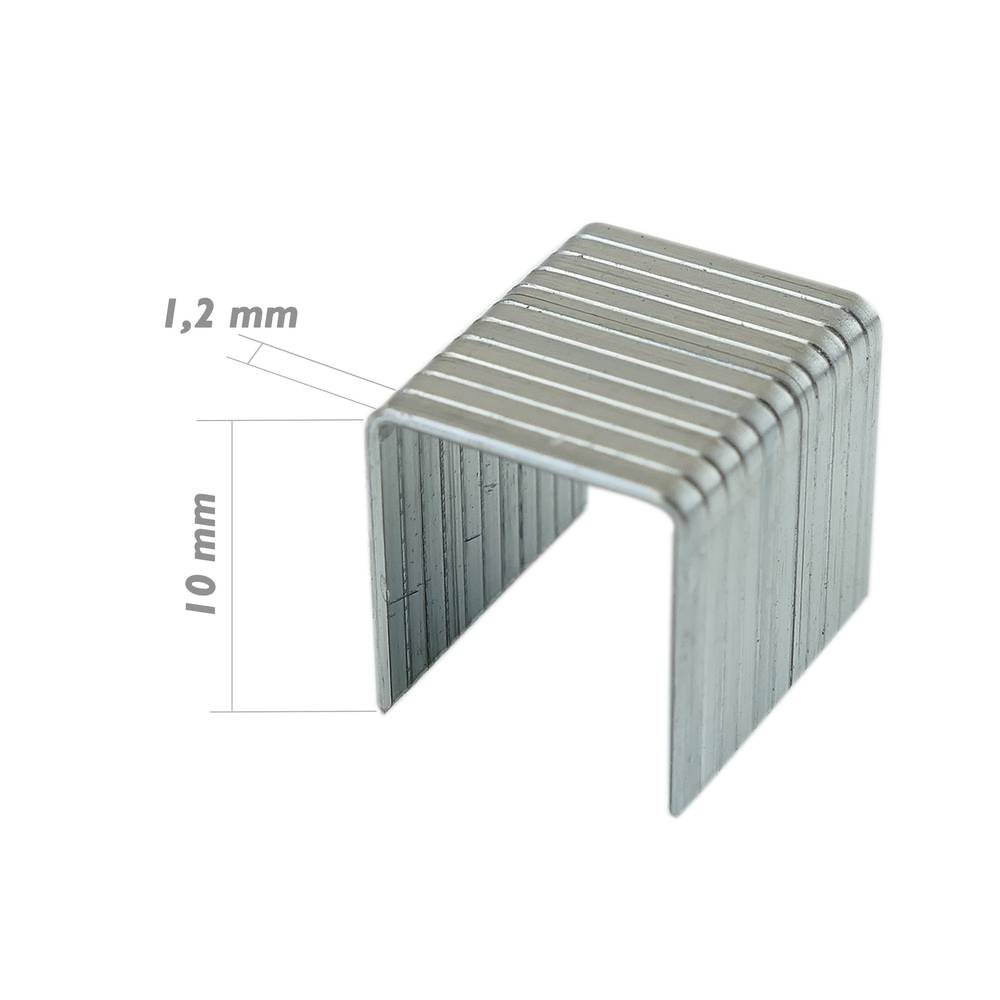 Tolsen 1000Pcs Staples Wire Refill (1.2 x 10mm ) Model: 43029_img_1