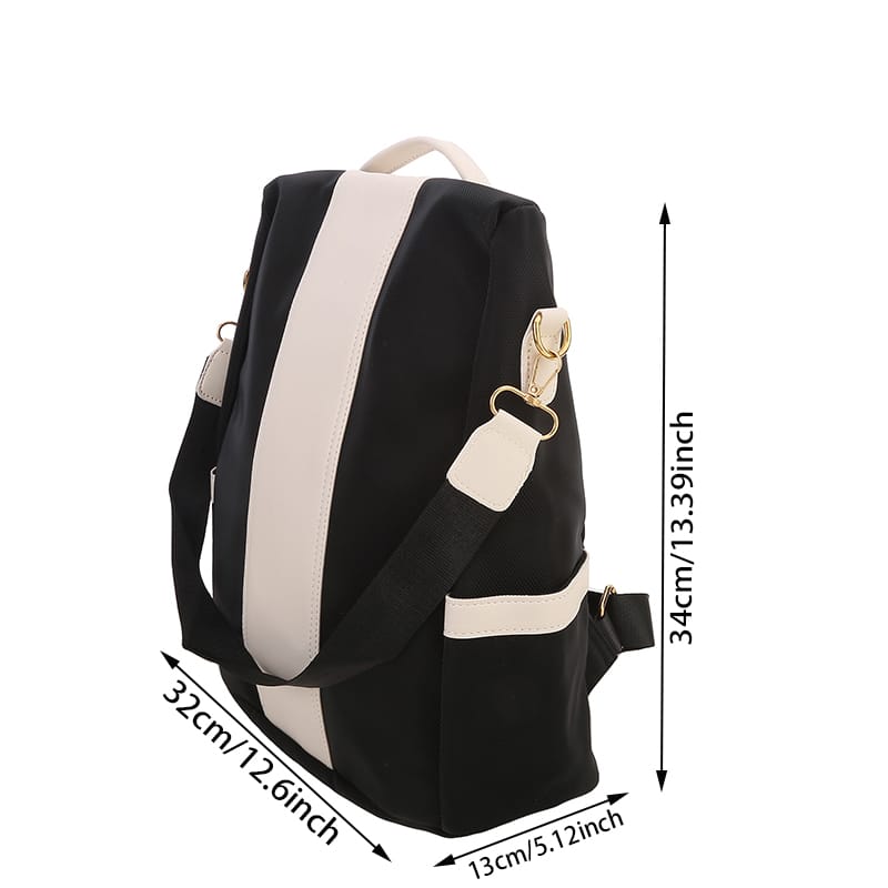 PU Leather Anti-theft Backpacks Casual School Bag_img_1