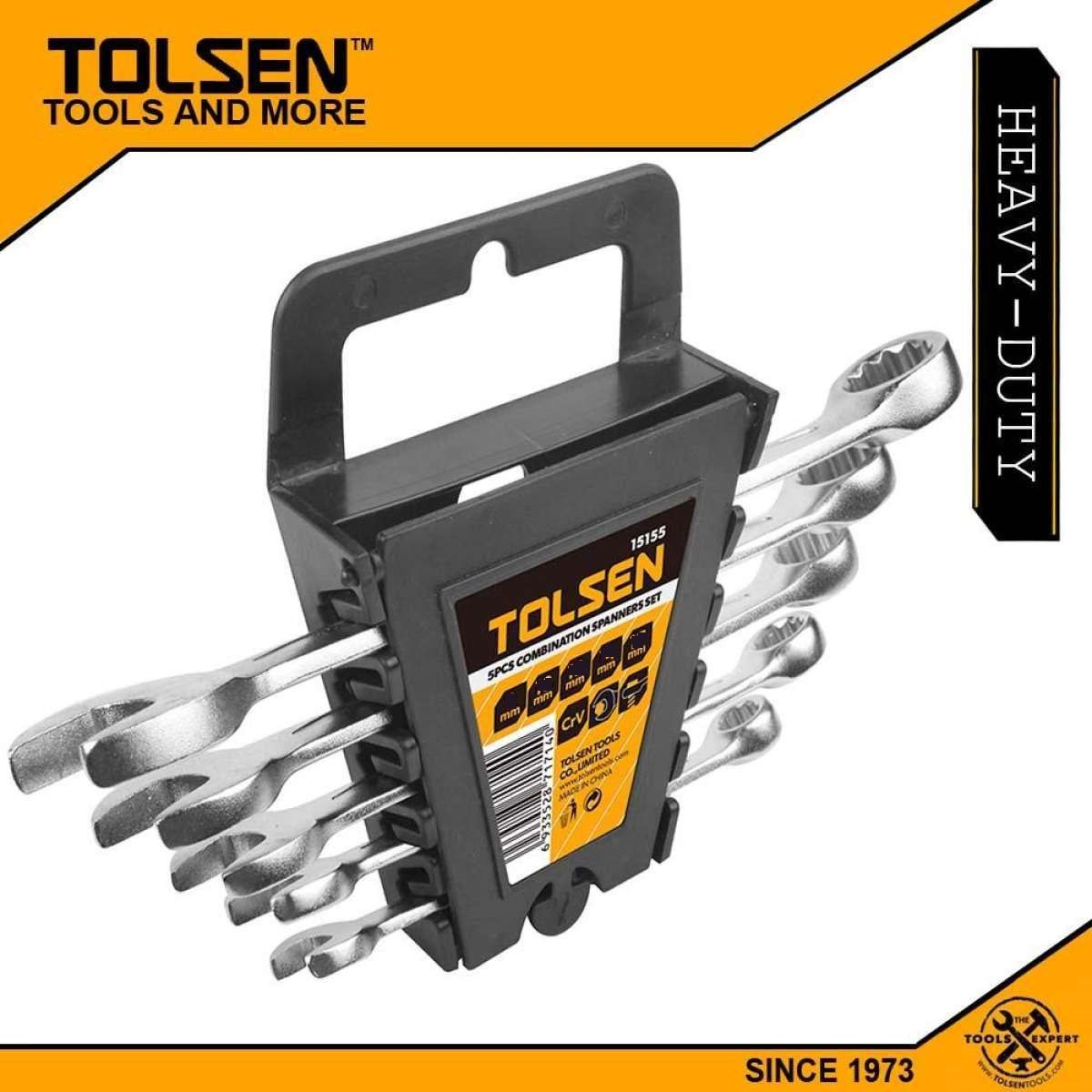 TOLSEN-5pcs-Combination Spanners Set-(8/10/12/14/17mm)Model 15155_img_1