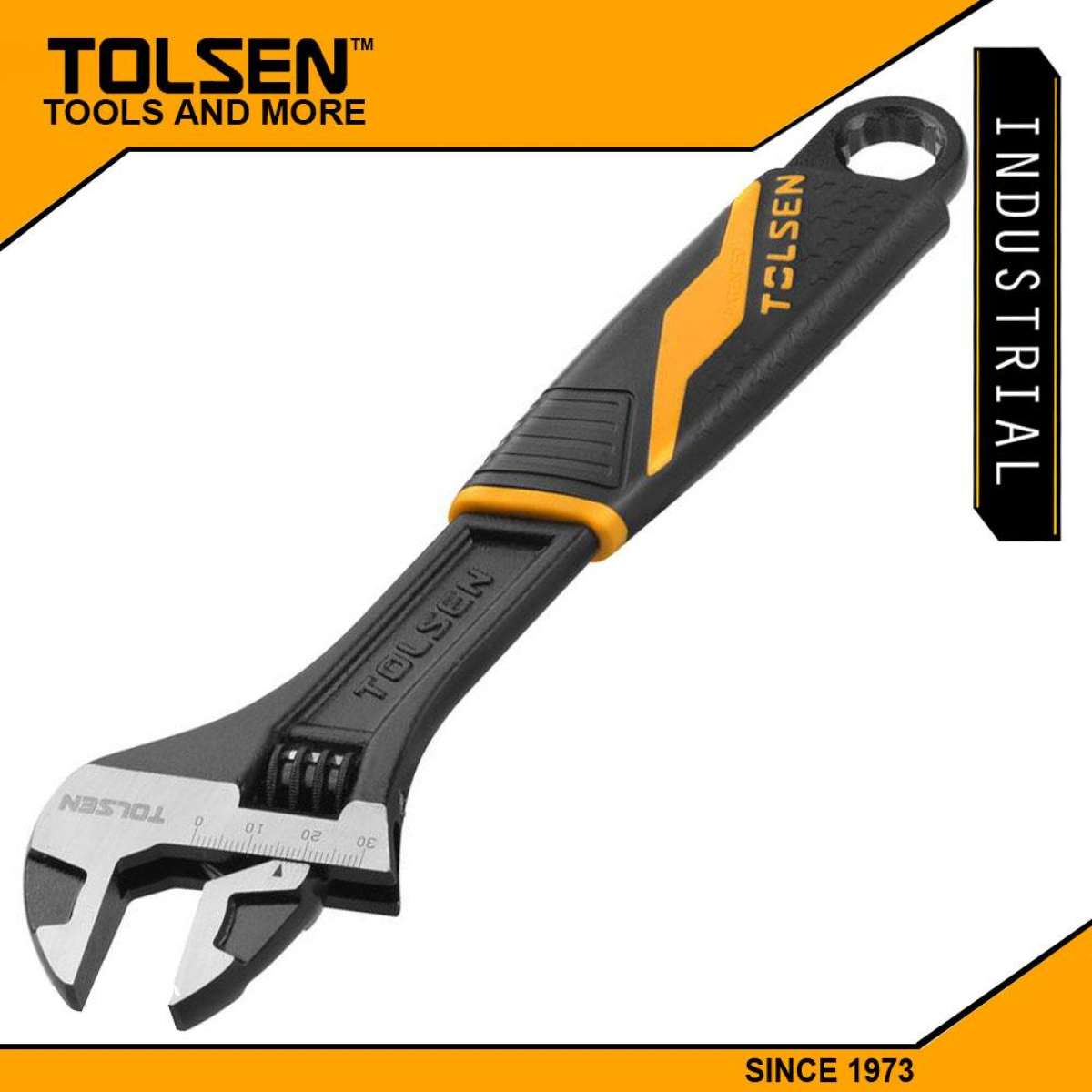 Tolsen Adjustable Wrench (150mm, 6 Inch) Model 15308