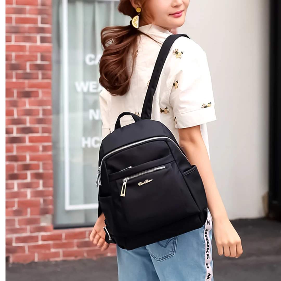 Nylon backpack durable wattetprouf casual soulder bag for smart girls_img_2
