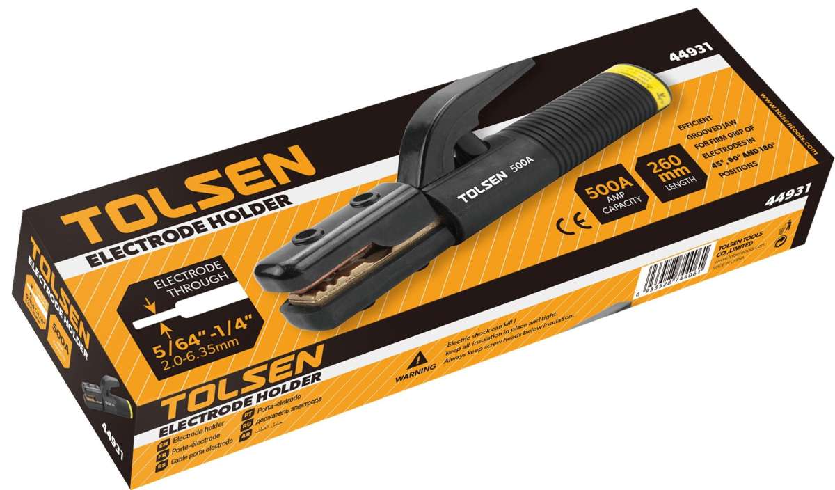 TOLSEN Electrode Holder (500AMP) For Welding Machine 44931_img_3