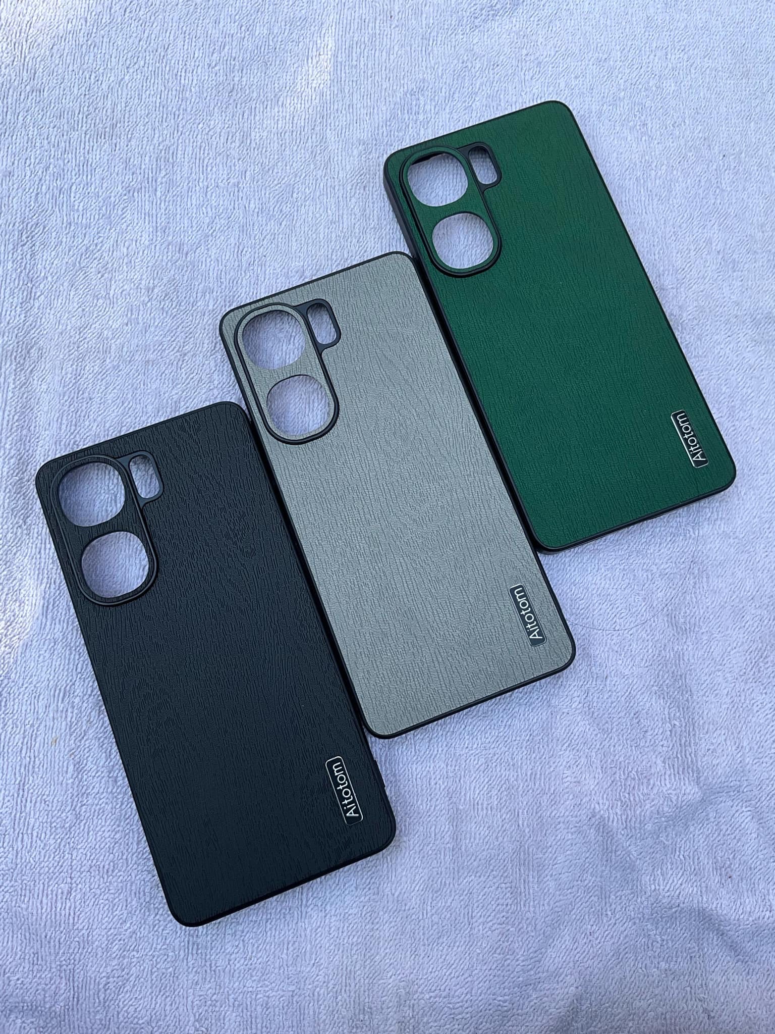 IQOO Neo9 Bark grain anti-fall protective cover_img_2