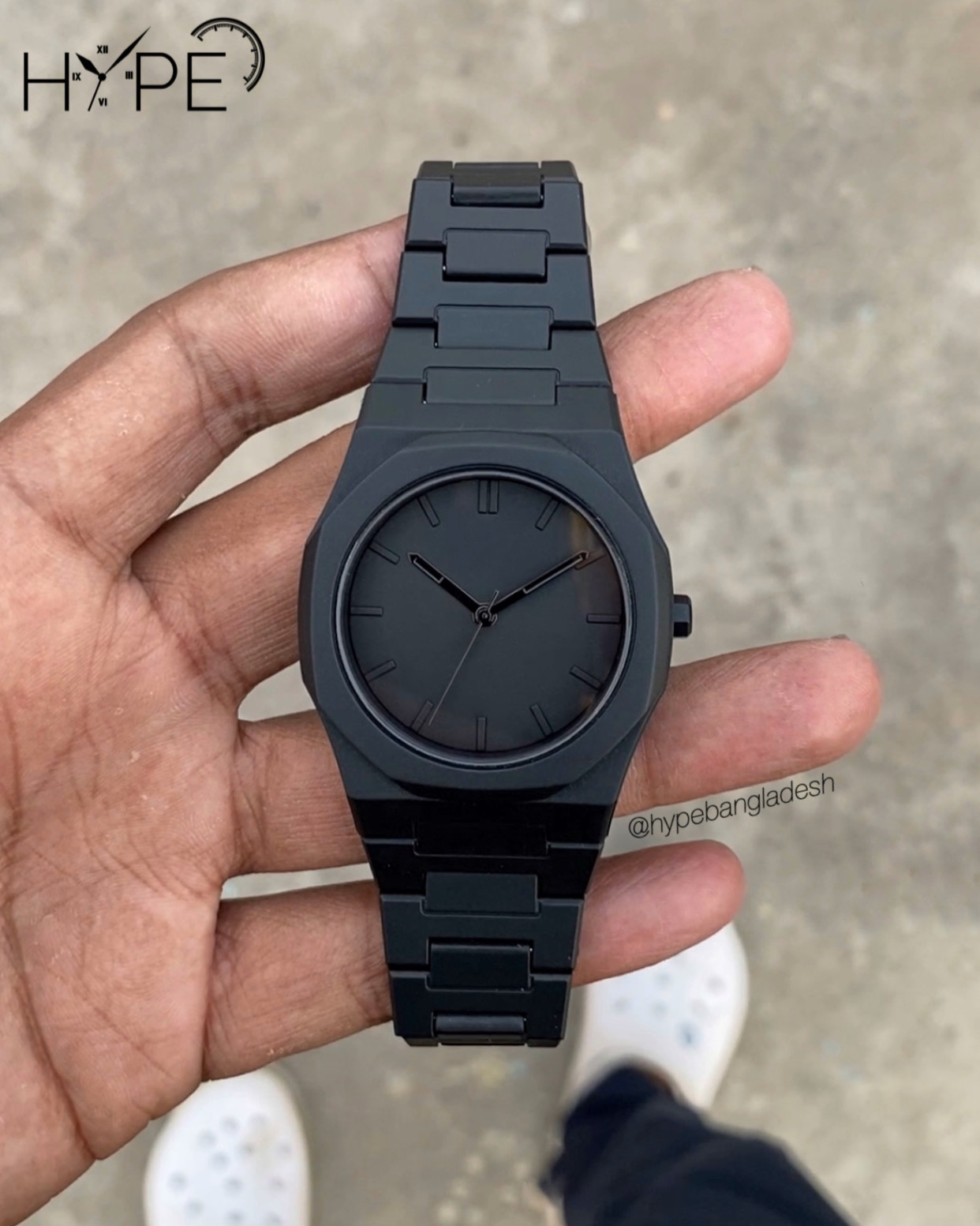 Polycarbon Plastic Lightweight Watch (ALL BLACK)_img_2