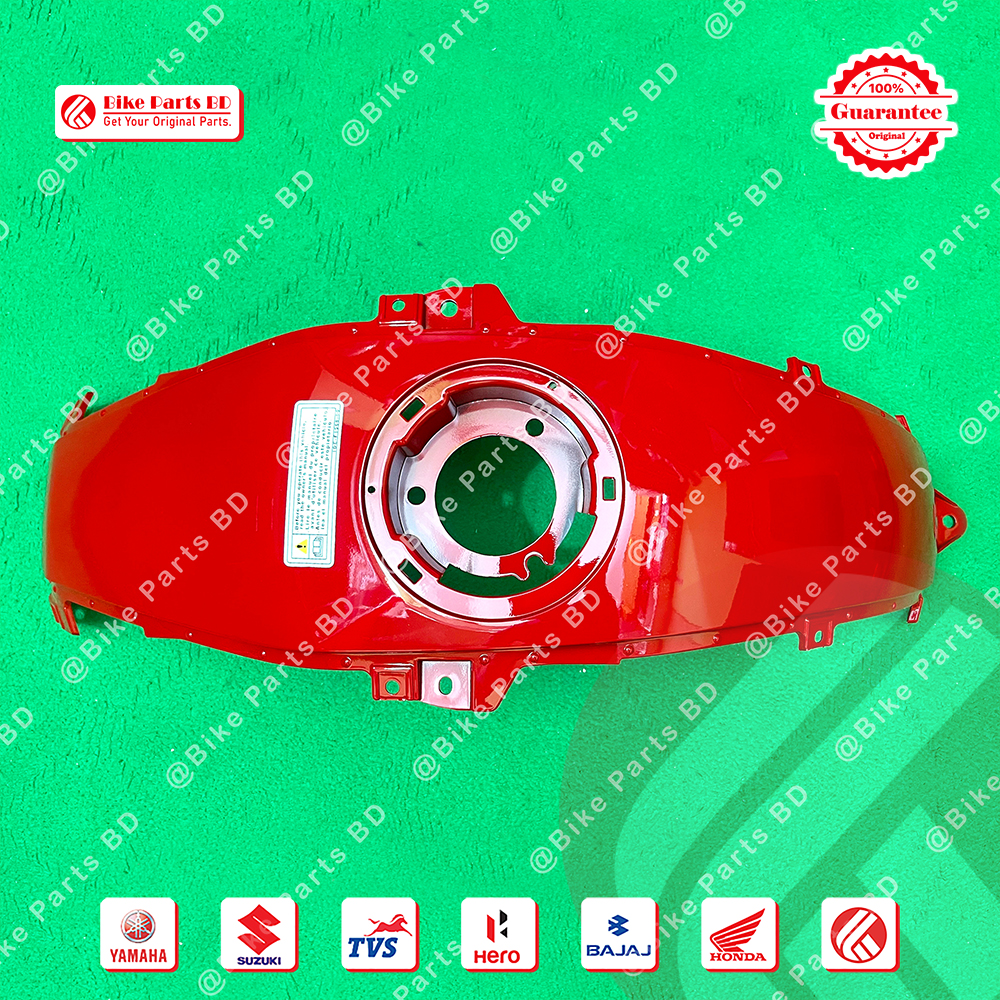 Cover Top (Red Colour) for Yamaha FZS V1 & FAZER V1 (White Colour) bike._img_0