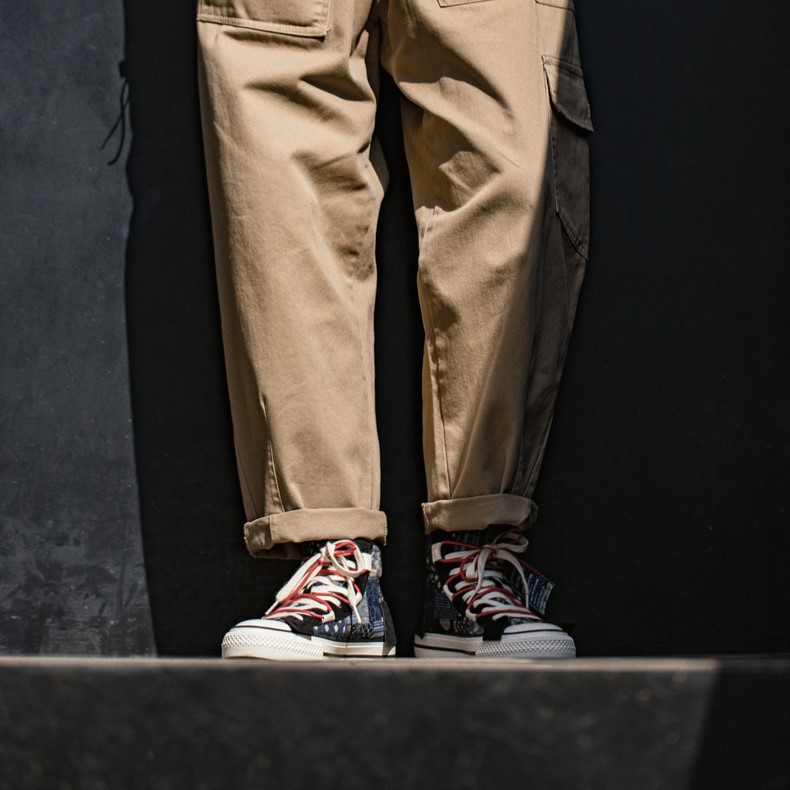 Retro High Top Canvas Sneakers_img_2