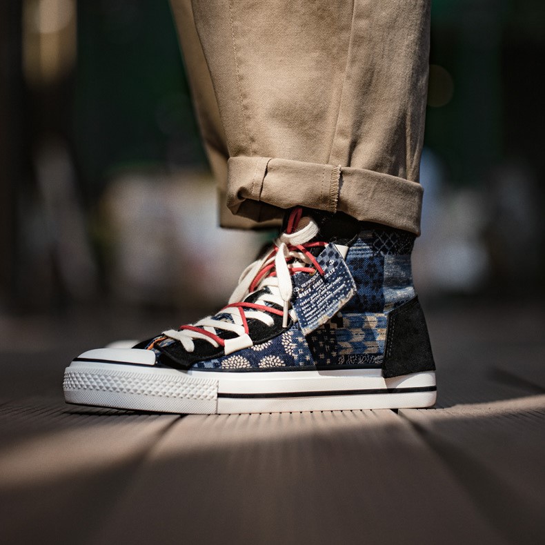 Retro High Top Canvas Sneakers_img_3