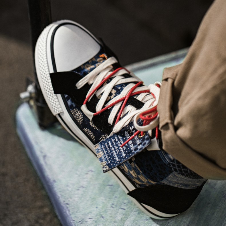 Retro High Top Canvas Sneakers_img_4