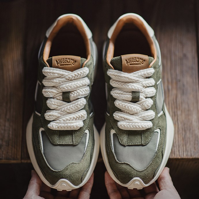 Retro Thick Soled Sneakers_img_0