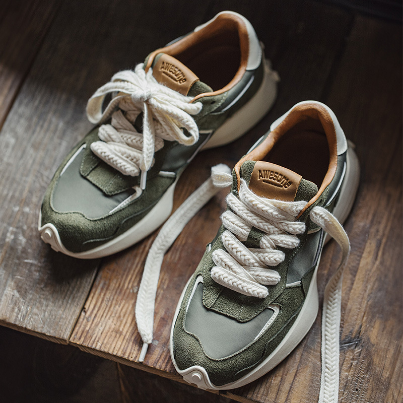 Retro Thick Soled Sneakers_img_2