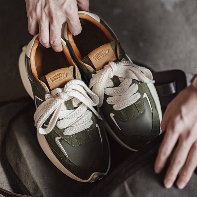 Retro Thick Soled Sneakers_img_4