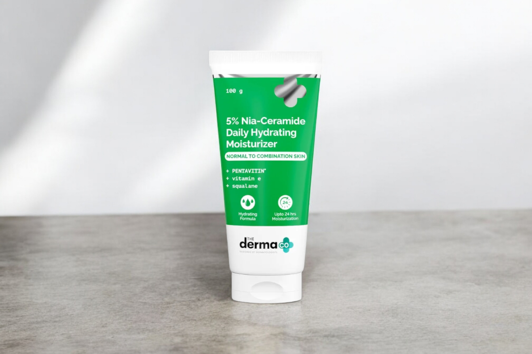 Derma Co 5% Nia-Ceramide Daily Hydrating Moisturizer 100g (Normal to Combination Skin)_img_0