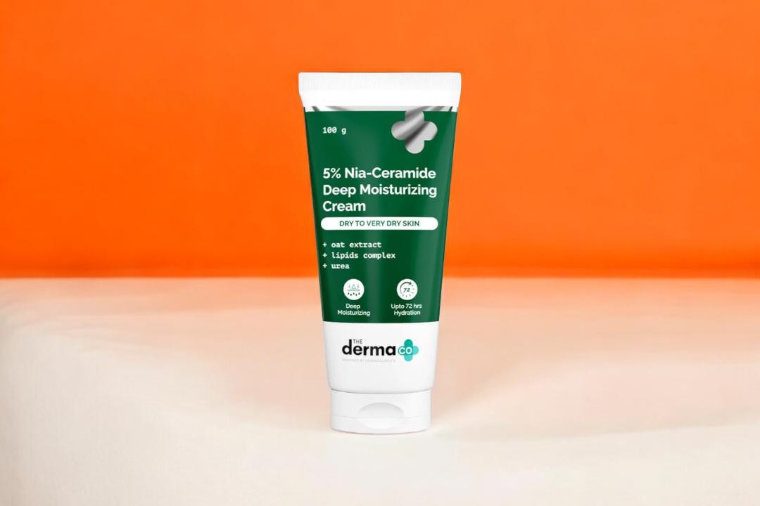 Derma Co 5% Nia-Ceramide Deep Moisturizing Cream 100g (Dry to Very Dry Skin)_img_0