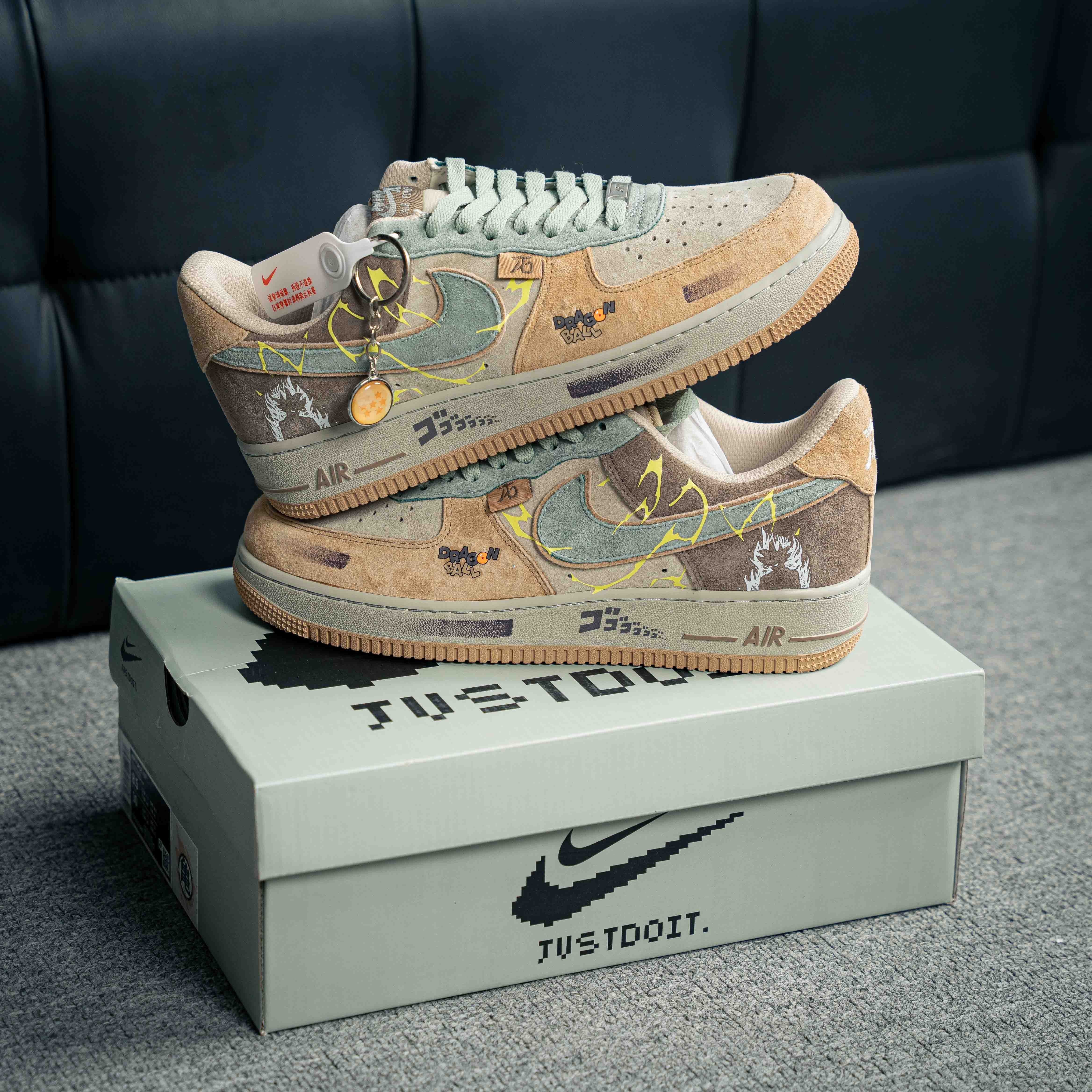 Nike Air Force 1s x Dragon Ball Z (1:1)_img_1