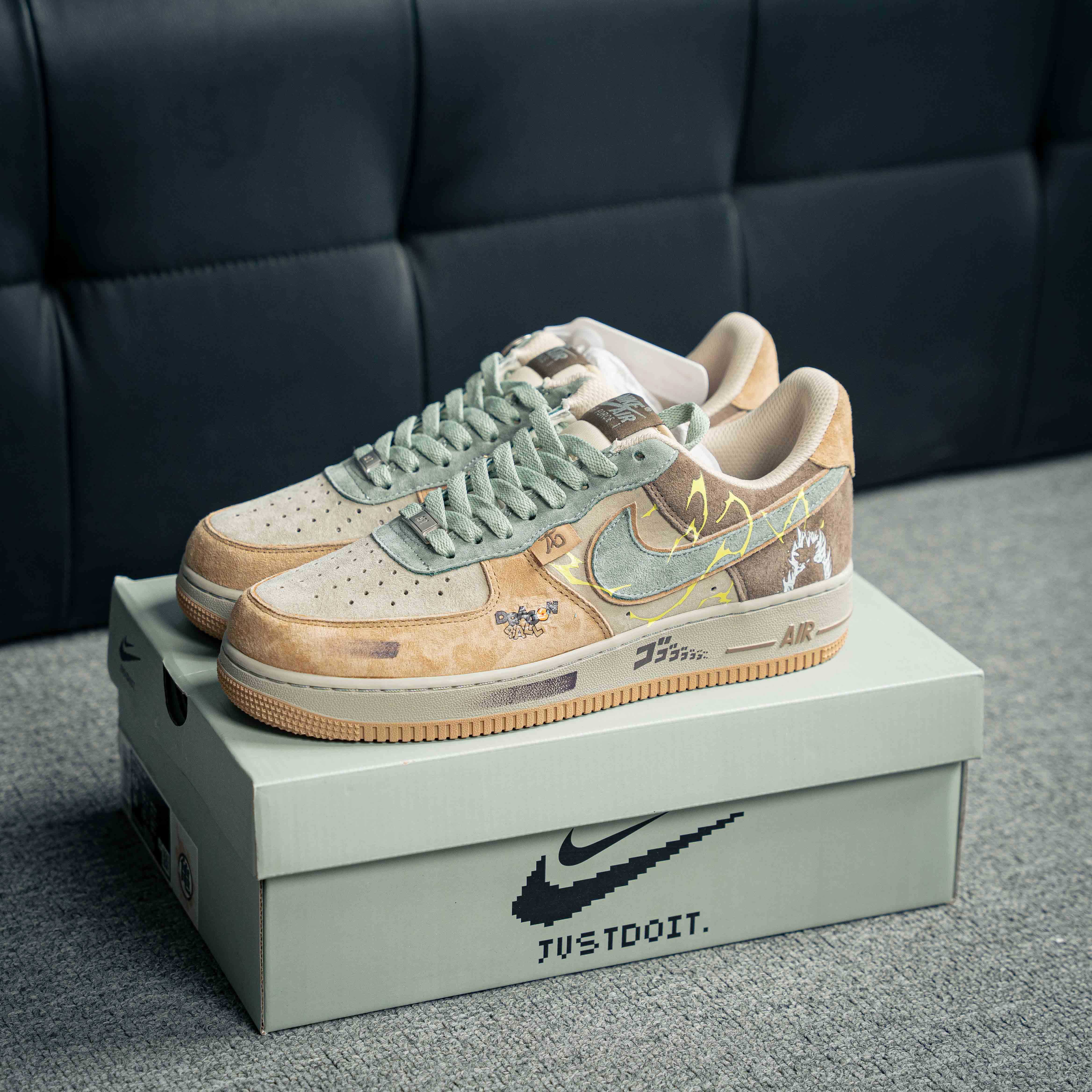 Nike Air Force 1s x Dragon Ball Z (1:1)_img_3