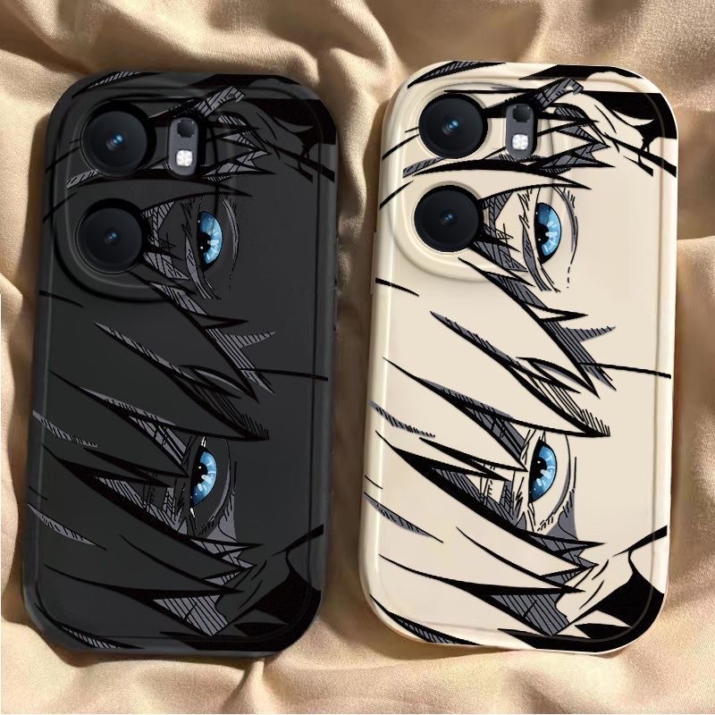 IQOO Neo9 all-inclusive soft silicone anti-fall protective cover gojo satoru eyes_img_1