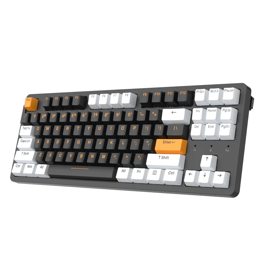 DAREU A87x PRO GASKET TRI-MODE HOT-SWAP 87-KEY RGB BACKLIT MECHANICAL GAMING KEYBOARD WITH VIOLET GOLD PRO / SKY V3 SWITCH_img_3