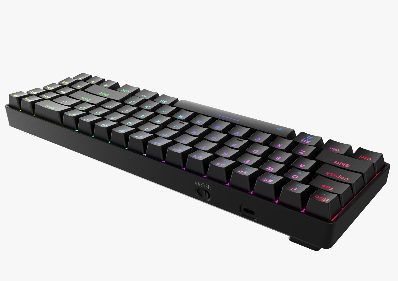 Dareu EK871 GTR – RGB Hot Swappable Wireless Mechanical Keyboard_img_2
