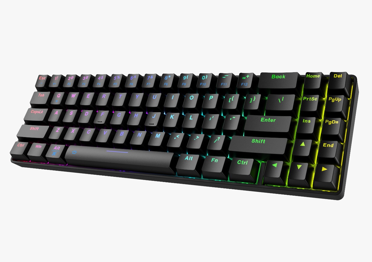Dareu EK871 GTR – RGB Hot Swappable Wireless Mechanical Keyboard_img_4