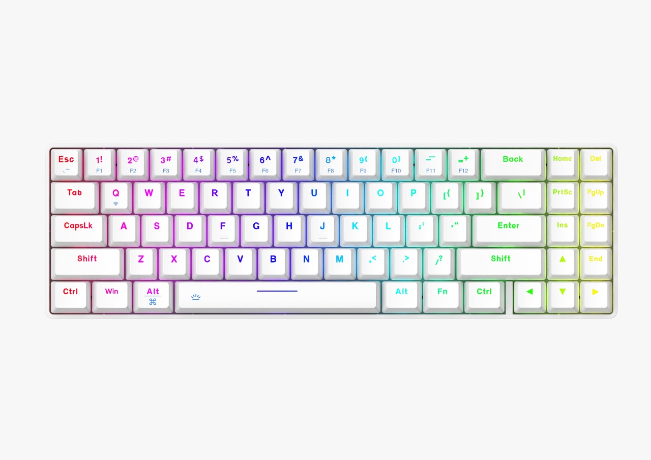 Dareu EK871 GTR – RGB Hot Swappable Wireless Mechanical Keyboard_img_5
