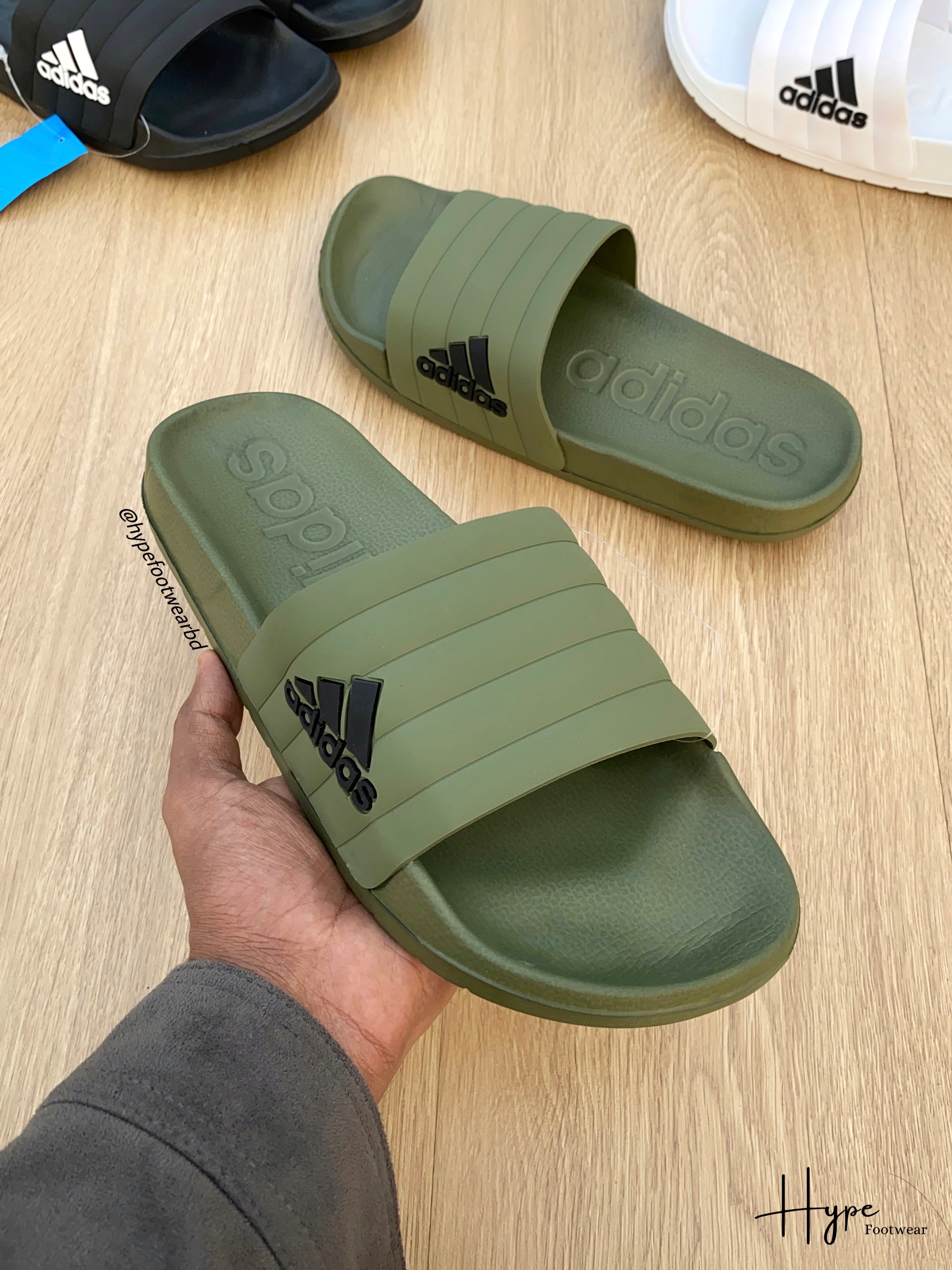 Adidas Adilette Slide (Green)_img_0