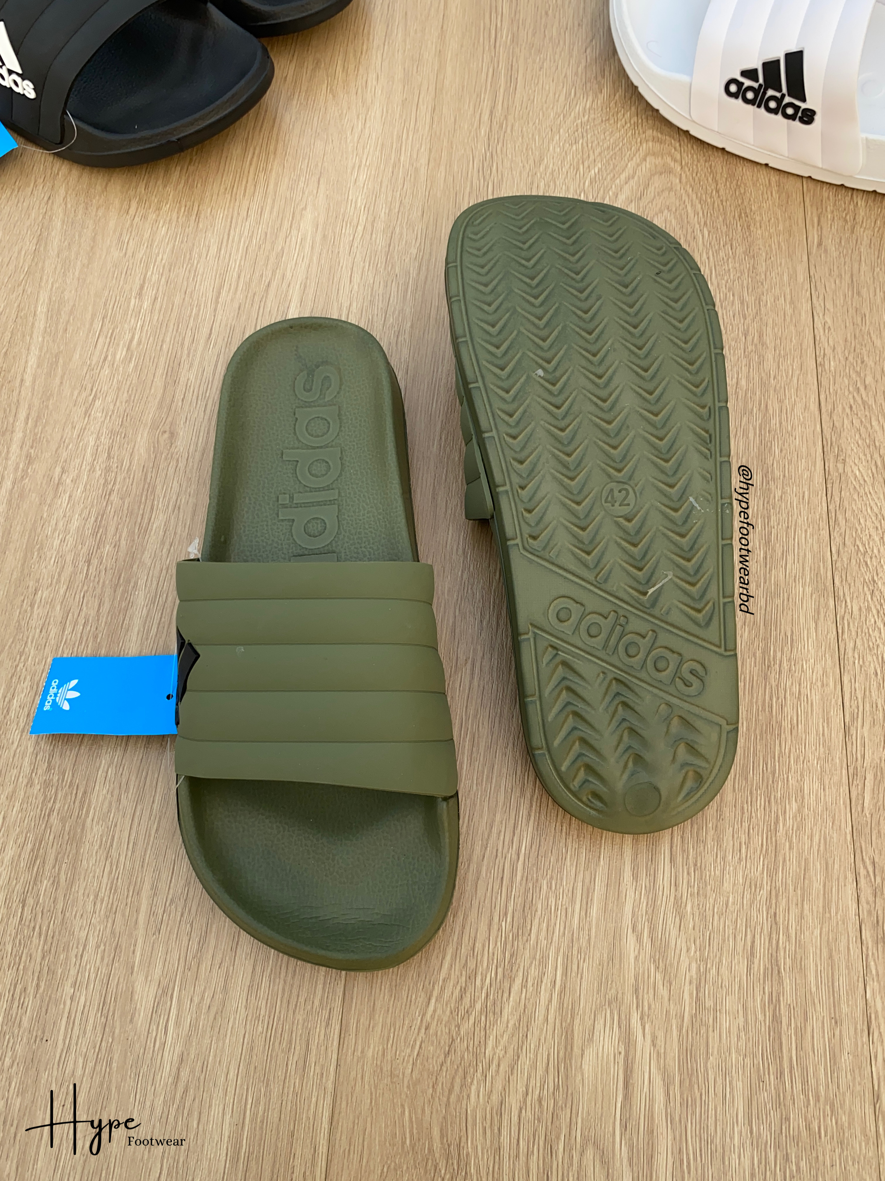 Adidas Adilette Slide (Green)_img_3