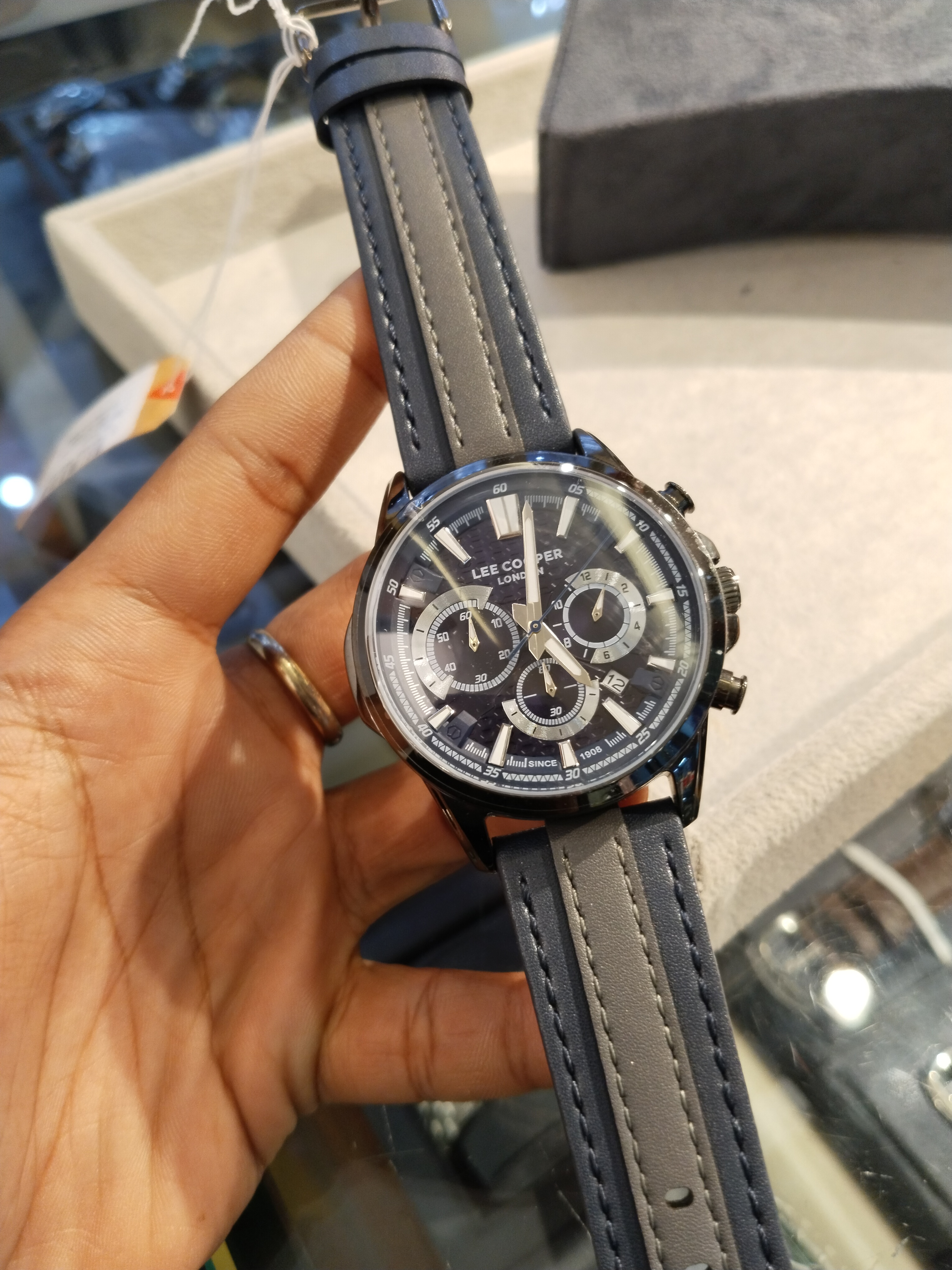 lee cooper 8681668393165 blue belt orignal