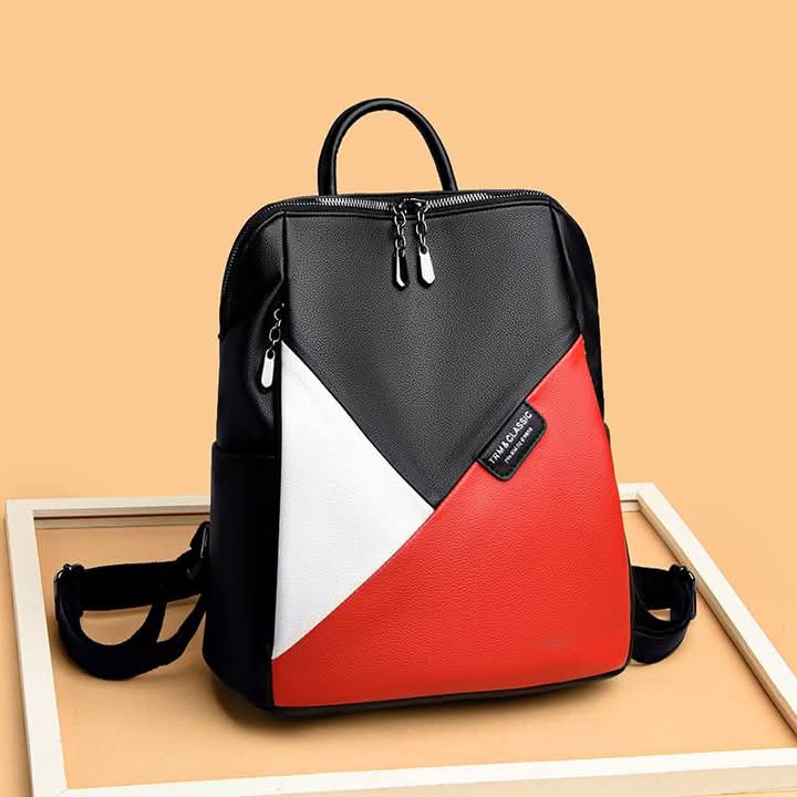 Women Backpacks pu Leather Rucksack Female School Book Bag Female Shoulder Bags for Teenage Girls Outdoor Travel Bag_img_5