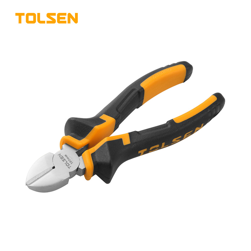 Tolsen 6" Diagonal Cutting Pliers, 160mm TPR Handle Model: 10003