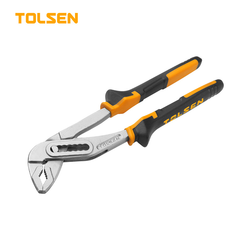 TOLSEN 10014 Water Pump Pliers, 10" (250mm), TPR Handle Model: 10014