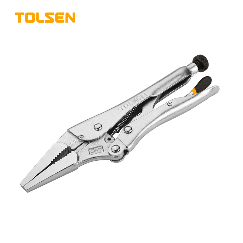TOLSEN 9" Locking Pliers Vise Grip Long Nose 230mm Industrial Series 10053