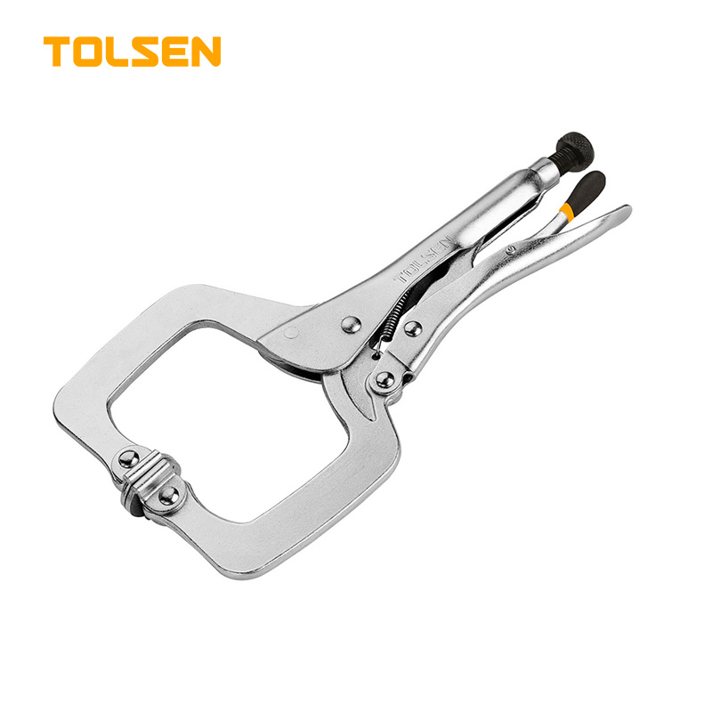TOLSEN 11" Locking Pliers Vise Grip (280mm) C-Clamp Industrial Series Model 10056