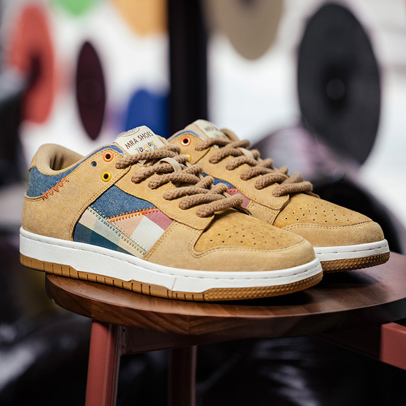 Retro Denim Sneakers.