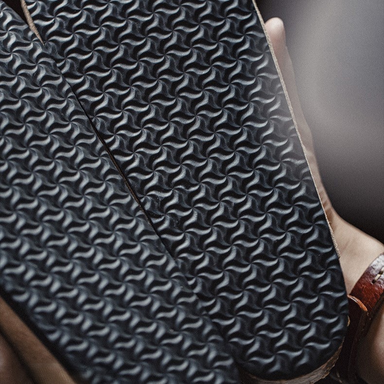 Men's Suede Leather Half Slippers_img_7