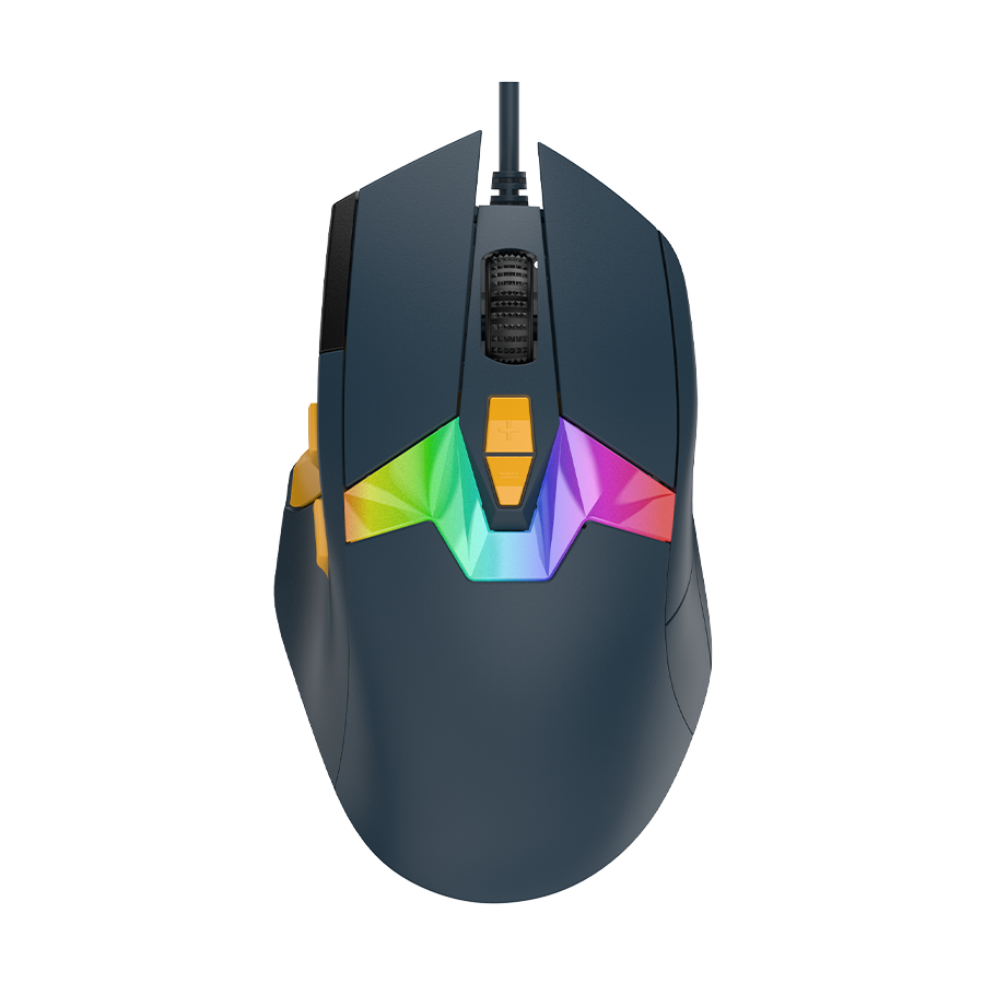 DAREU A980 Wired 8Khz Gaming Mouse With TFT Display_img_0