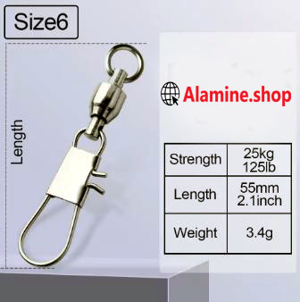 Mini Fishing Swivel (50pis)- সুইবল অথবা লক (৫০ পিছ)_img_1