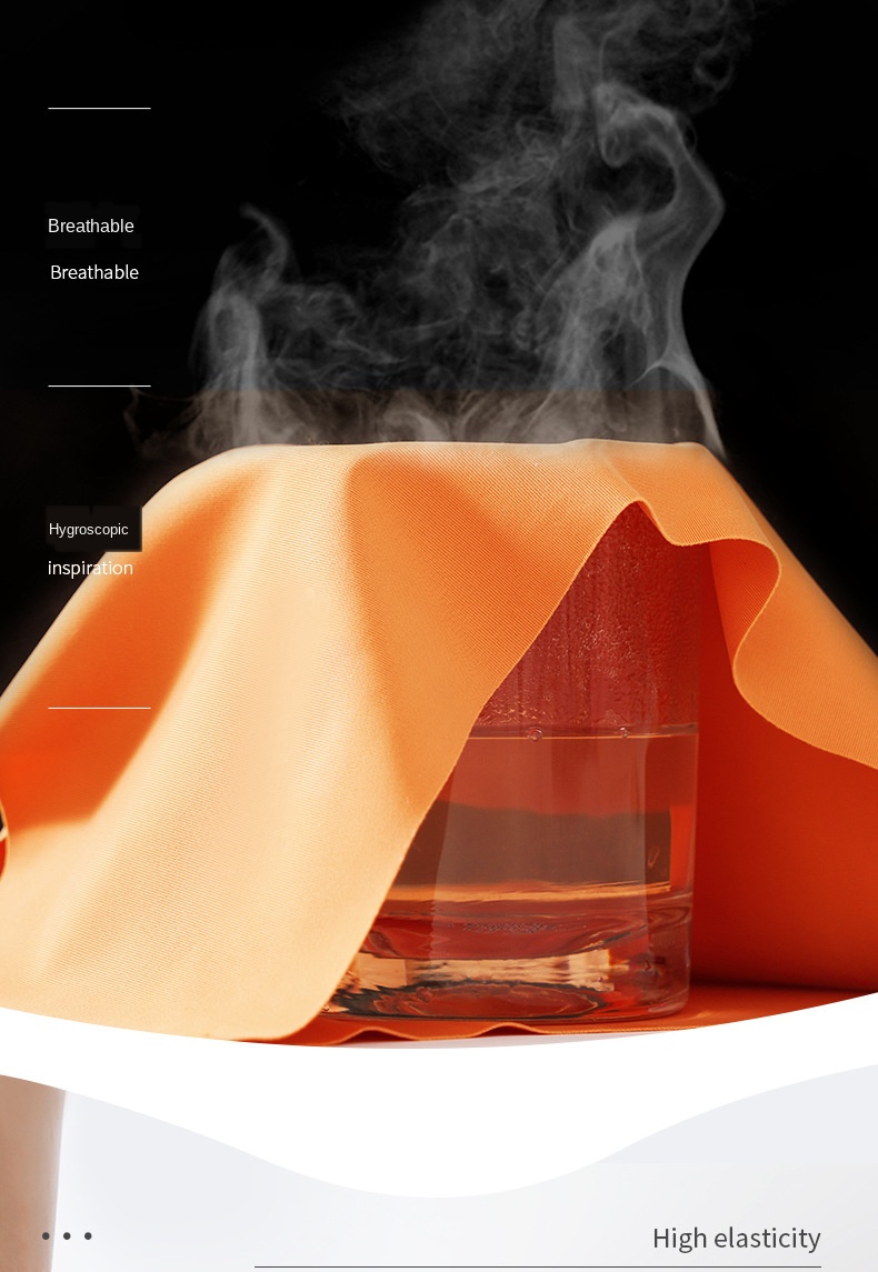 Women Ice Silk Traceless ultra-thin Wave Girls Comfortable Breathable Solid Color mid Waist Triangle Underwear  Breathable Briefs Cozy Lingerie Soft Comfortable Underpants_img_3