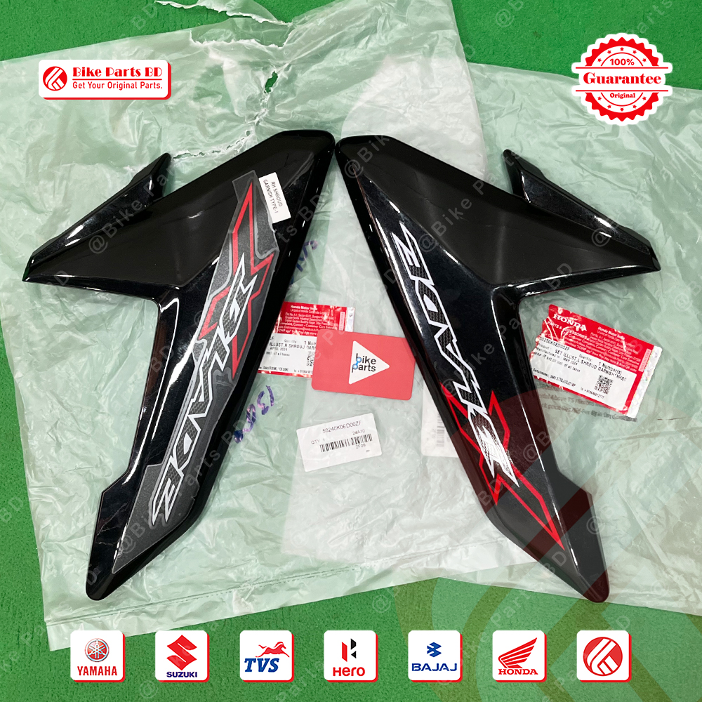 Tanky Kan (Black Colour) for Honda X-Blade (Black Colour) bike._img_0