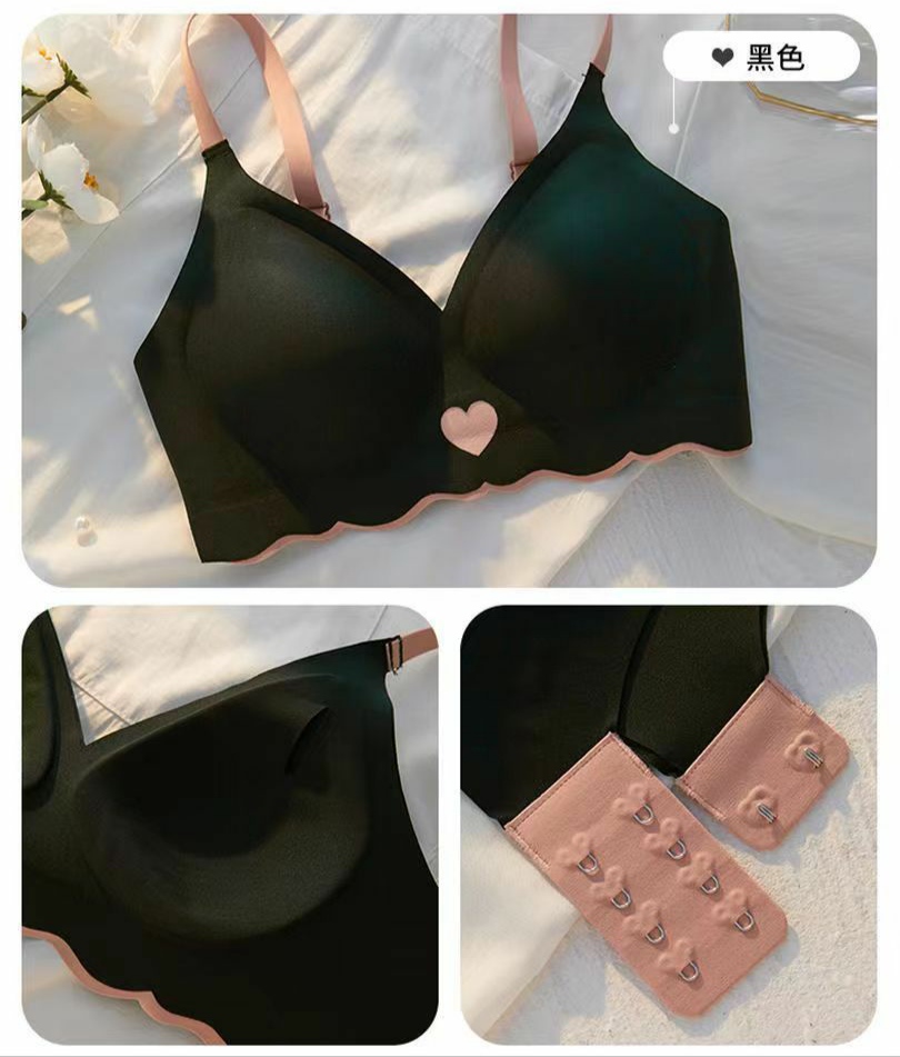 Push Up Bra Seamless Invisible Bra For Women Sexy Lingerie Deep Vneck Wire Free Brassiere Bra Removable Pads Bralette Underwear_img_1