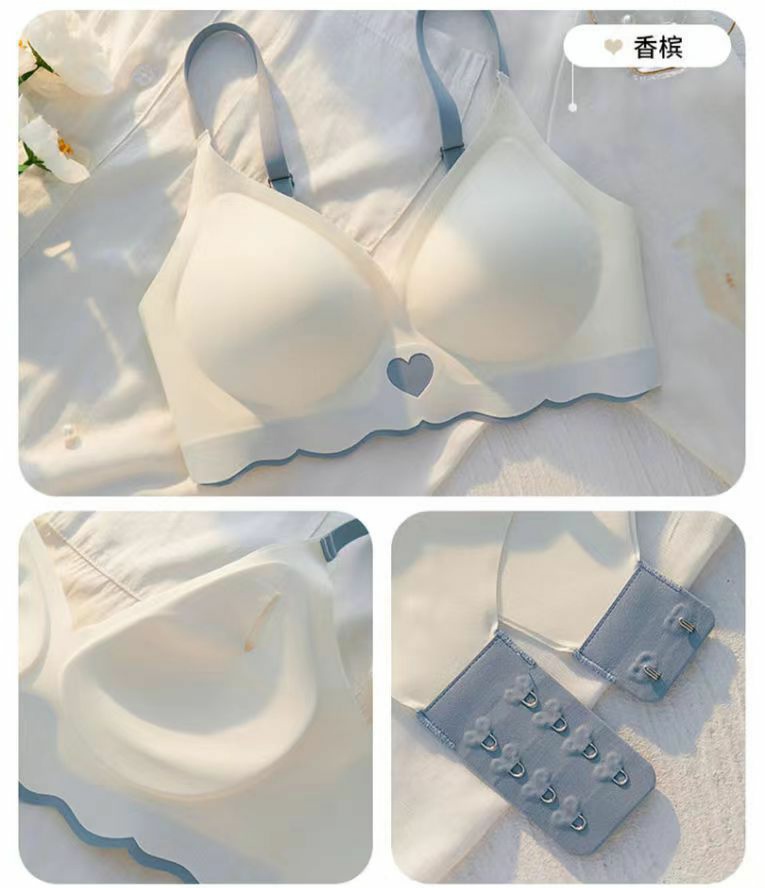 Push Up Bra Seamless Invisible Bra For Women Sexy Lingerie Deep Vneck Wire Free Brassiere Bra Removable Pads Bralette Underwear_img_2