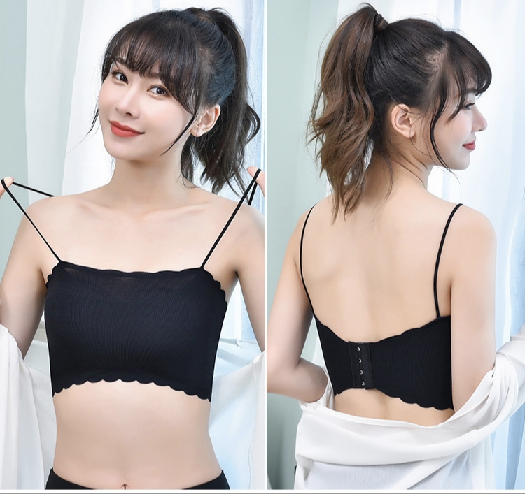 Seamless Bras Tube Top For Women Bandeau Top Sexy Lingerie Bralette Female Wire Free Brassiere Thin Underwear Push Up Bra_img_3