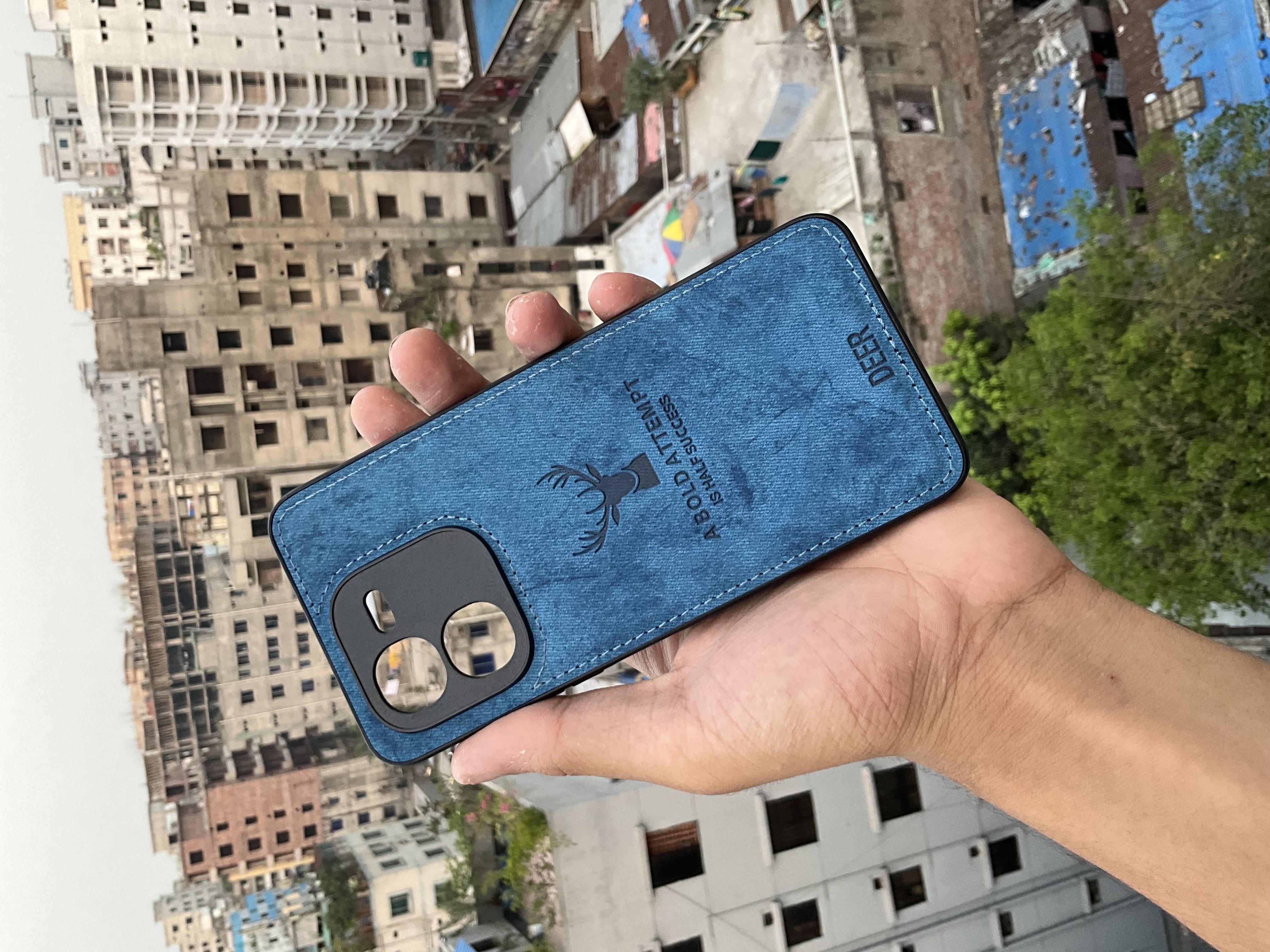 IQOO Z9X Internet celebrity trend silicone full-cover  fingerprint cloth cover_img_3