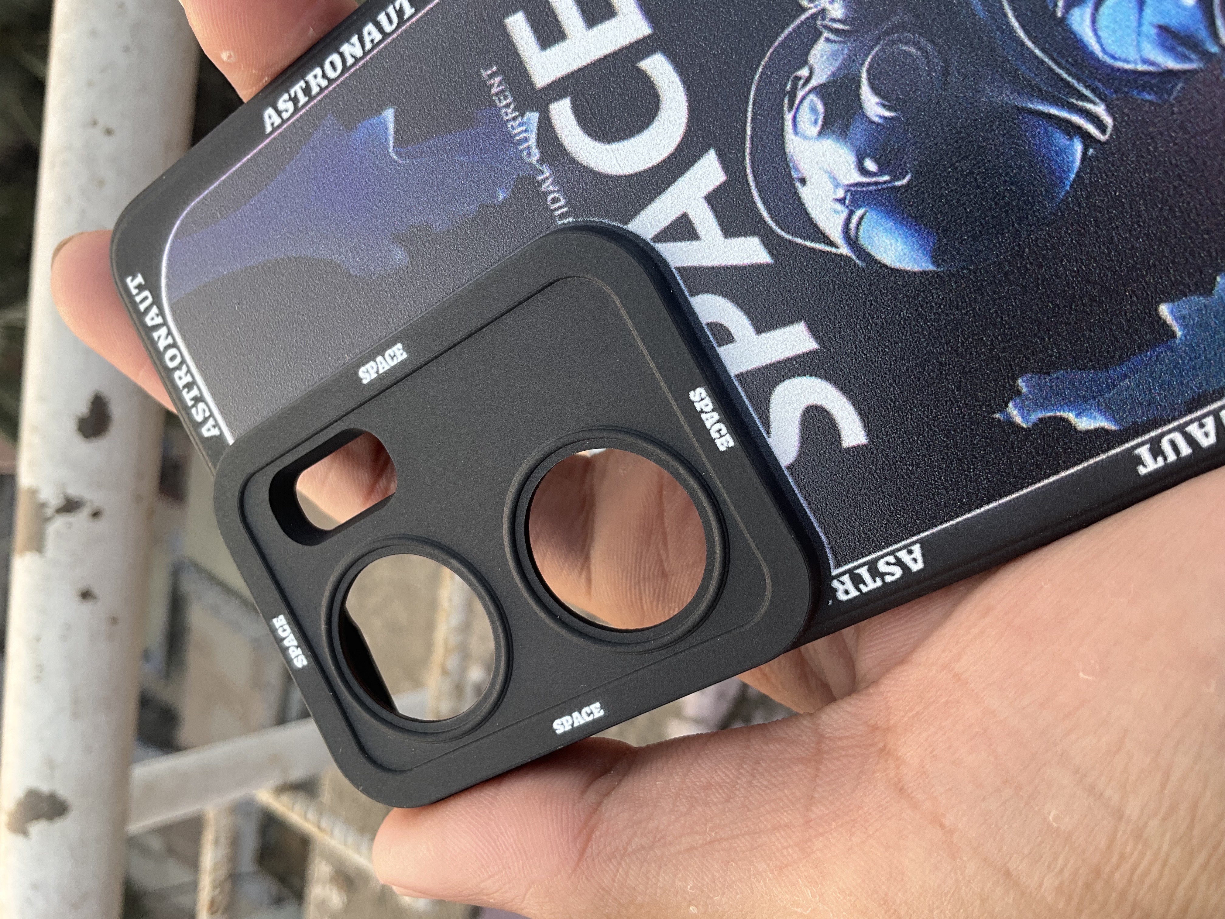 For IQOO Neo9 starry sky astronaut painted soft silicone case_img_4