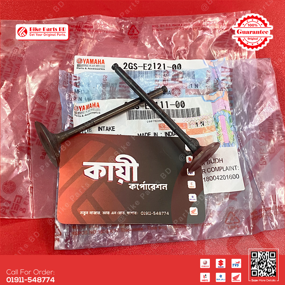 Valve & Valve Valve (Exhaust & Intake) for Yamaha FZS V2, FZS V3, FZS V4, FZX & Fazer V2 bike._img_1