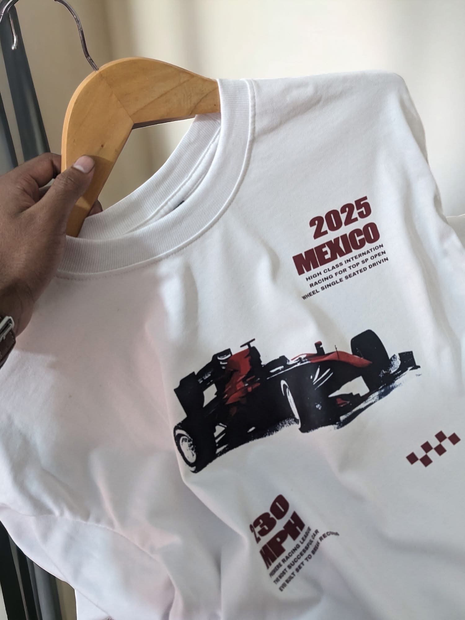 Ferrari White oversized t-shirt_img_3