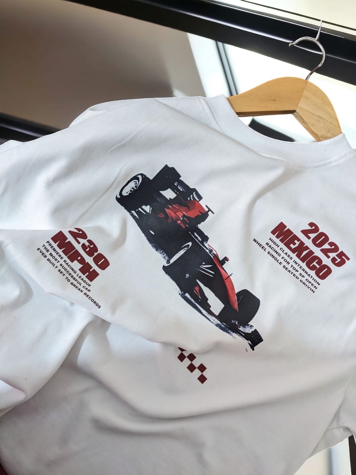 Ferrari White oversized t-shirt_img_4