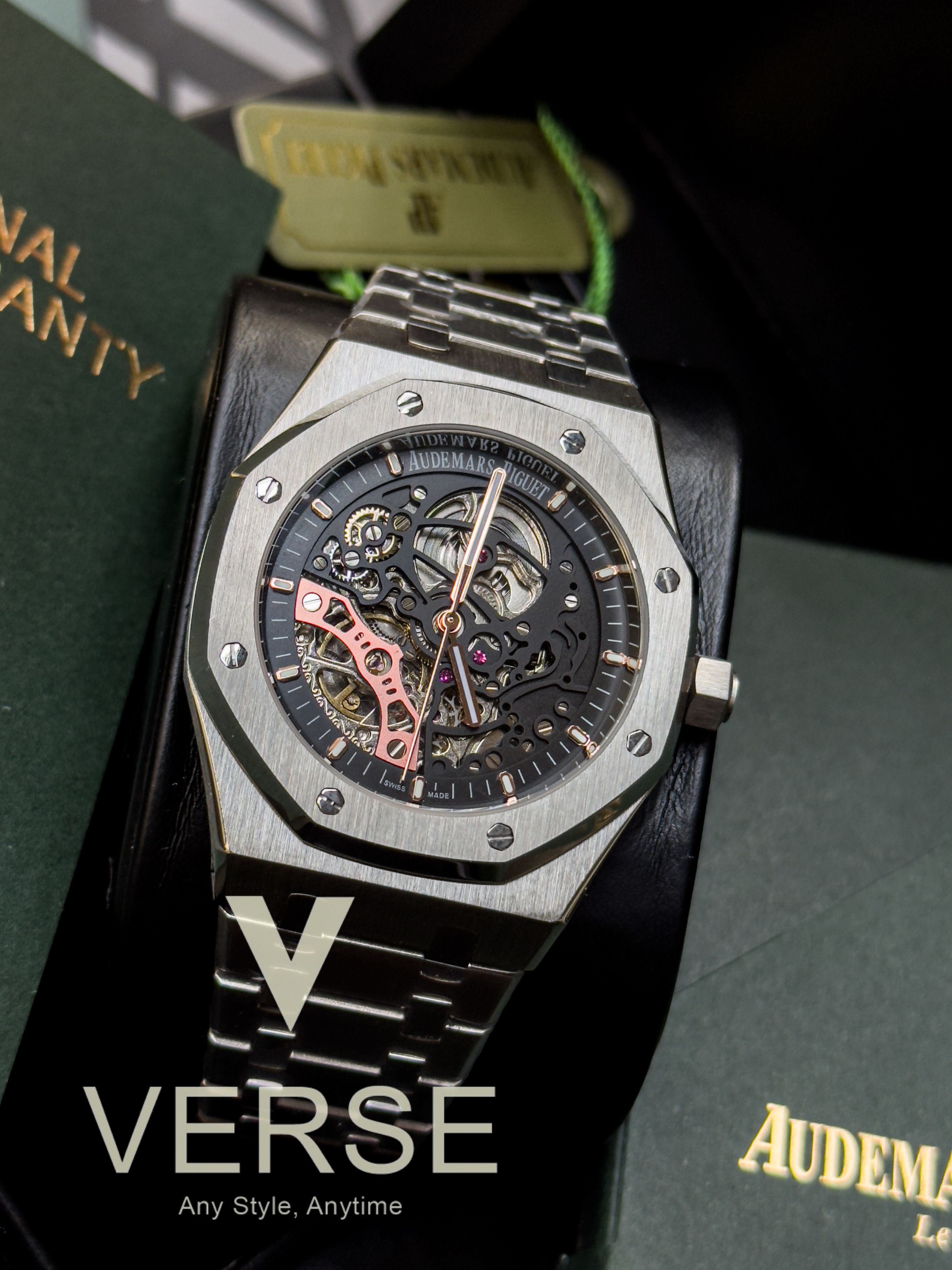 AP Skeleton Euro Grade Ref. 15407ST.OO.1220ST.01